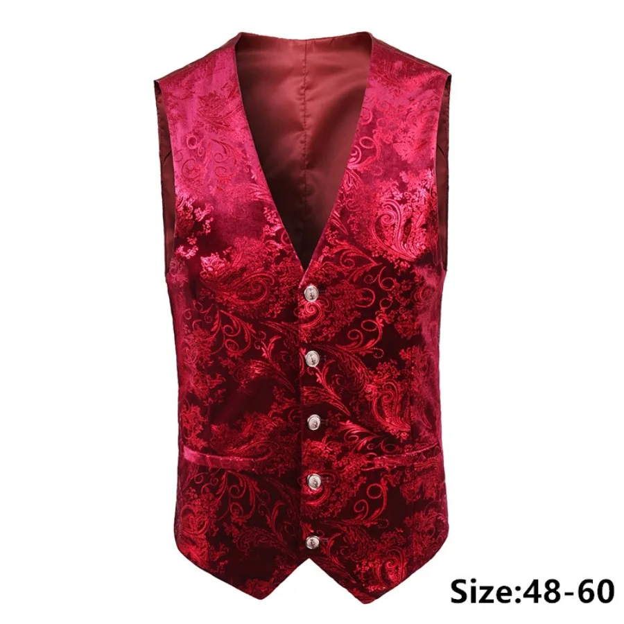 New Men's Suit Vests Fashion England Style Luxury Slim Fit Casual Waistcoats Man Prom Party Wedding Banquet Clothes Vest for Men england style farm brown wool herringbone tweed men vests custom groom vest slim fit mens suit vest wedding vests countryside