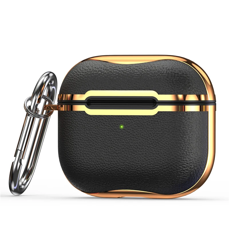 AirSnap Custodia in pelle con clip per AirPods Pro Nero - QUID Store AirSnap Custodia in pelle con clip per AirPods Pro Nero - QUID Store