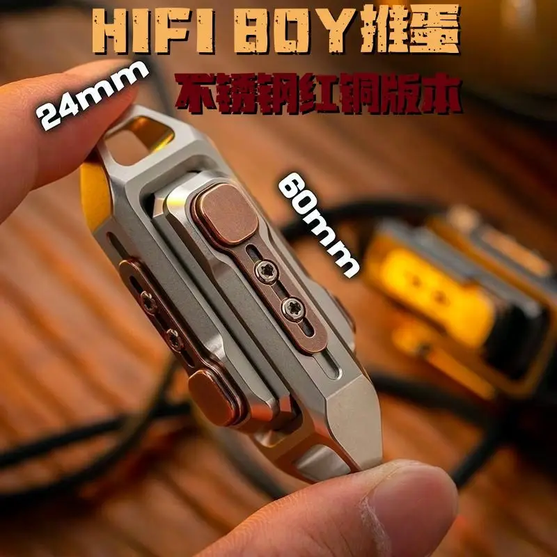 

Hifi Boy Magnetic Push Slider Magnetic Double Push Egg Metal Fidget Stress Relief Toys Hand Spinner Fidget Toys For Adults Gifts