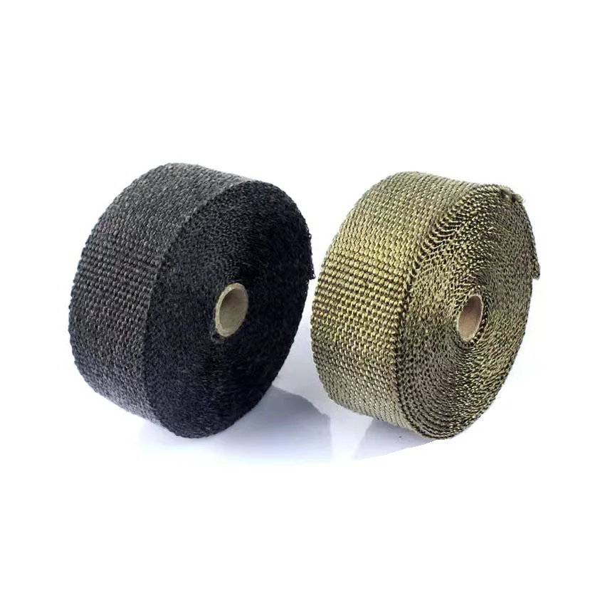Enhanced Heat-Resistant Motorcycle Exhaust Insulation Wrap