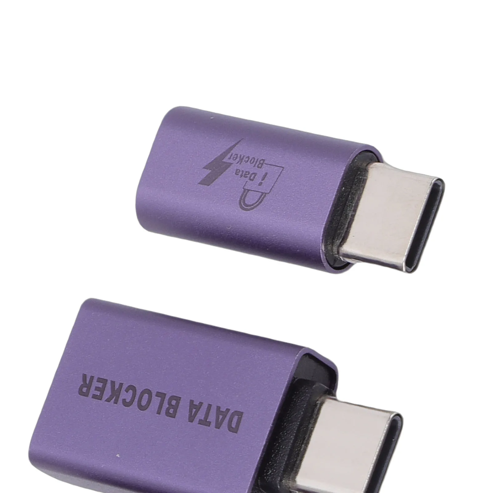 USB-A to USB-C Data Blocker - Secure Quick Charge Adapter