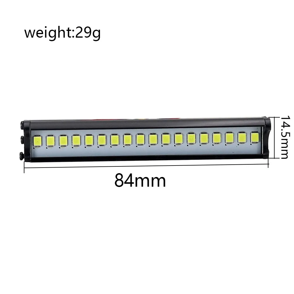 S7c7a27d96fe2475c8f9adc23cf8492690 RCカー LEDライトバー 汎用 1/10 TRX4 SCX10 検索灯