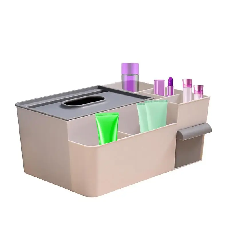 

Multifunctional Tissue Storage Box Cover Napkin Holder Sundries Ontainer Stationery Organizer For Bedroom Office Bathroom Vanity