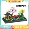 DIY Creative Zen Realm Garden Building Blocks Bonsai Tree Streetview Courtyard Potted Bouquet Assembled Brick Kids Toy Gift Deco 1