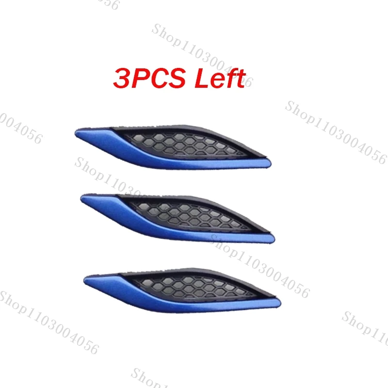 For Maserati Ghibli 2014 2015-Front Door Fender Grille Leaf Plate Air Outlet Decoration Cover Strip