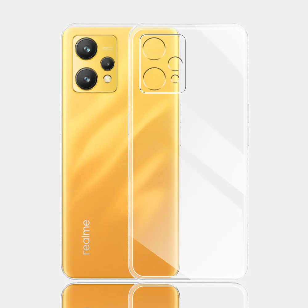 Clear Silicon Soft Cover Ultra Thin Bumper Coque for Realme 9 Series and Pro Plus