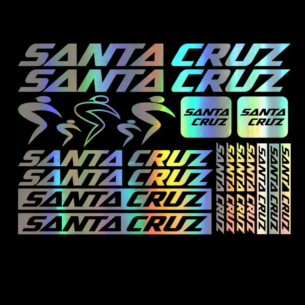 Kit For SANTA CRUZ Bike Frame Die Cut Stickers Decal Set Bicycle Bike