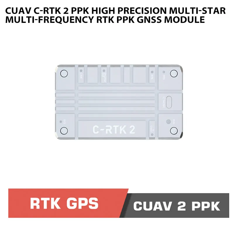 CUAV 고정밀 멀티 스타 다중 주파수 RTK PPK GNSS 모듈, C-RTK 2 PPK