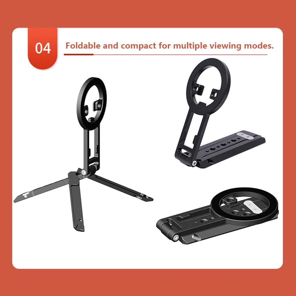 Faltbarer magnetischer Handyhalter, Desktop-Lazy-Stativ, Handy-Ständer für Magsafe iPhone 16, 15, 14, 13, 12 Pro Max, Smartphone-Halterung – Detail 5