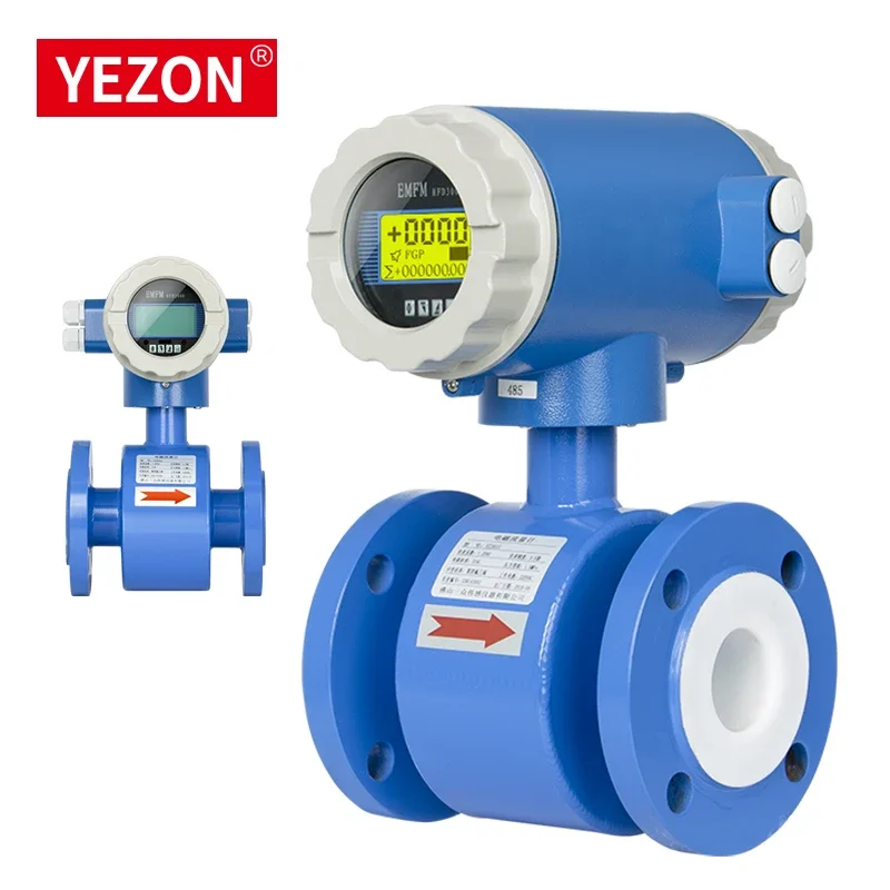 Flow Meters 1/2 Inch Magnetic Flow Meter Water liquid RS485 Display flow meter electromagnetic