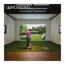 

LONGREEND Indoor golf simulator Imported high-speed camera Realistic 3D picture Simulated golf equipment