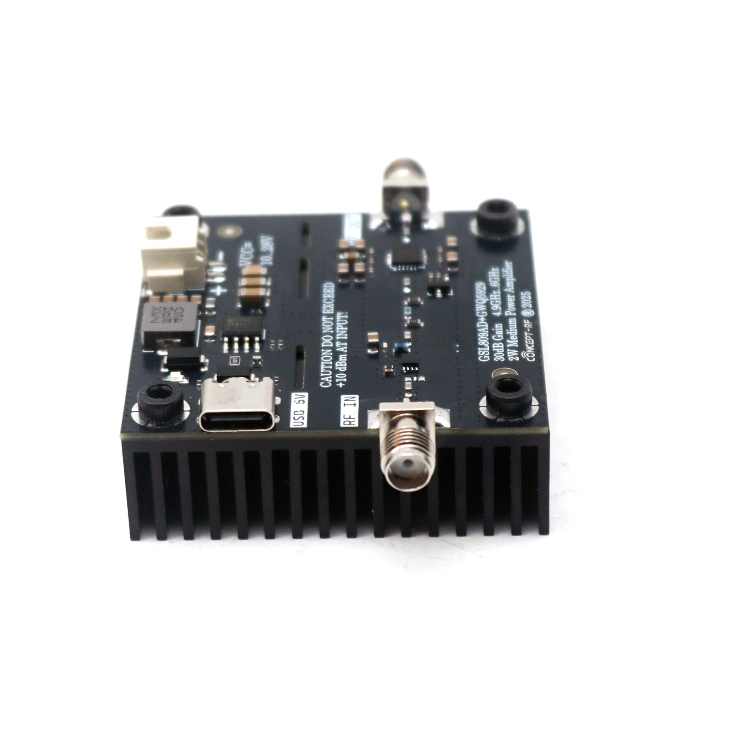 Amplificateur RF 4.9-6GHz 2W 30dB GSL809AD+GWQ5929