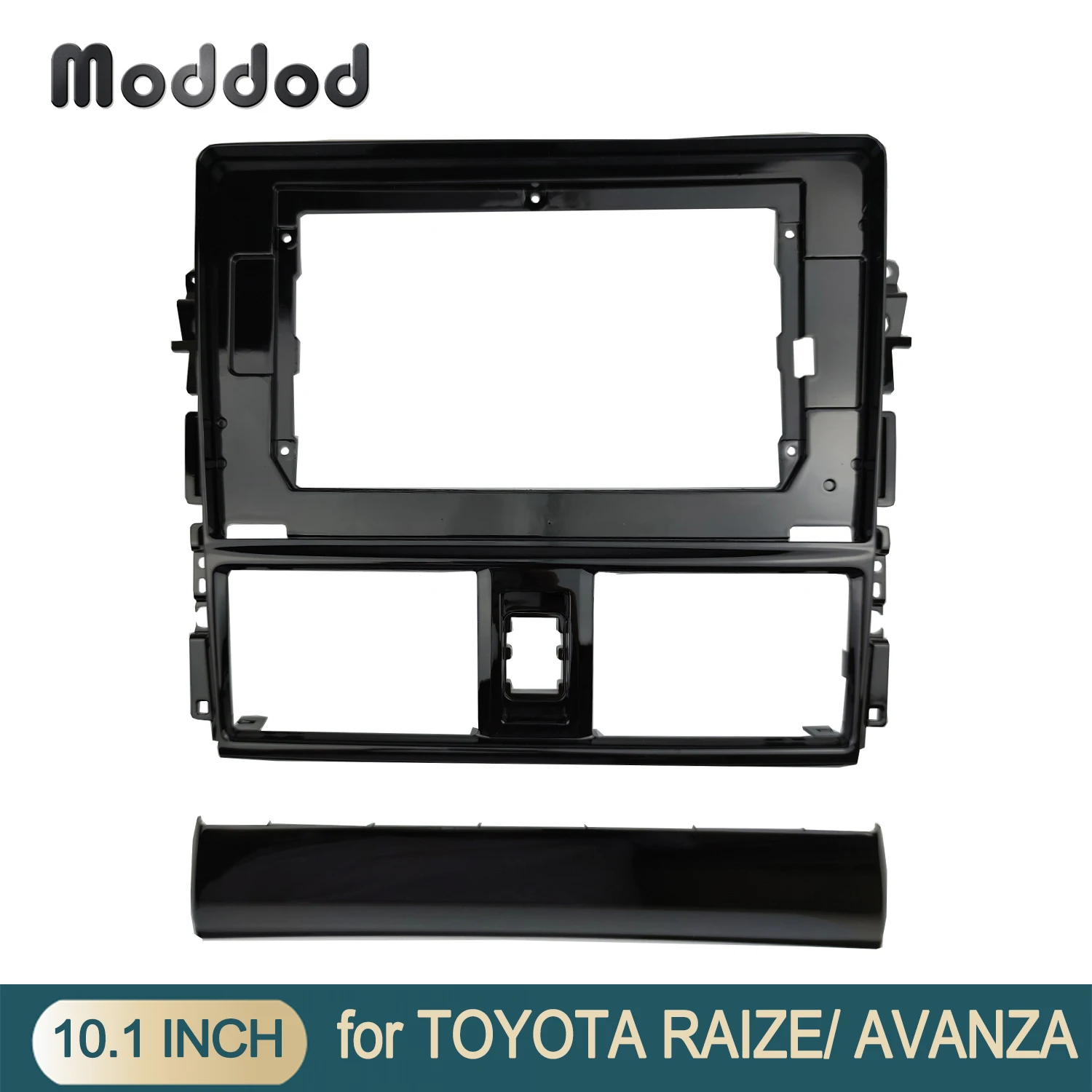 

10.1 INCH Radio Frame for TOYOTA Vios Yaris 2013-2016 Car Electronics GPS Navigation Fascia Adapter Cover Audio Panel Dash Kit