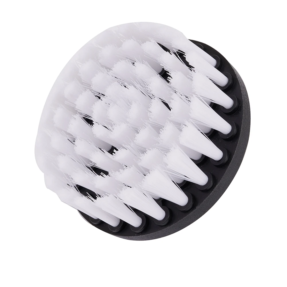 

Electric Scrubber Brush Drill Brush Kit Plastic Round Cleaning Brush For Carpet Glass Leather Upholstery Car Tires Nylon Brushes