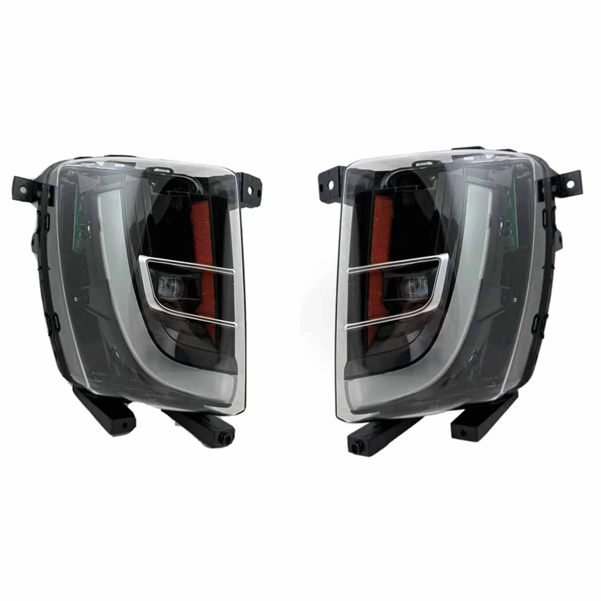 

Automobile US Version High-End Left+Right Fog Lamps 1034327-00-A 1034327-00-C for Tesla Model X 103432700A