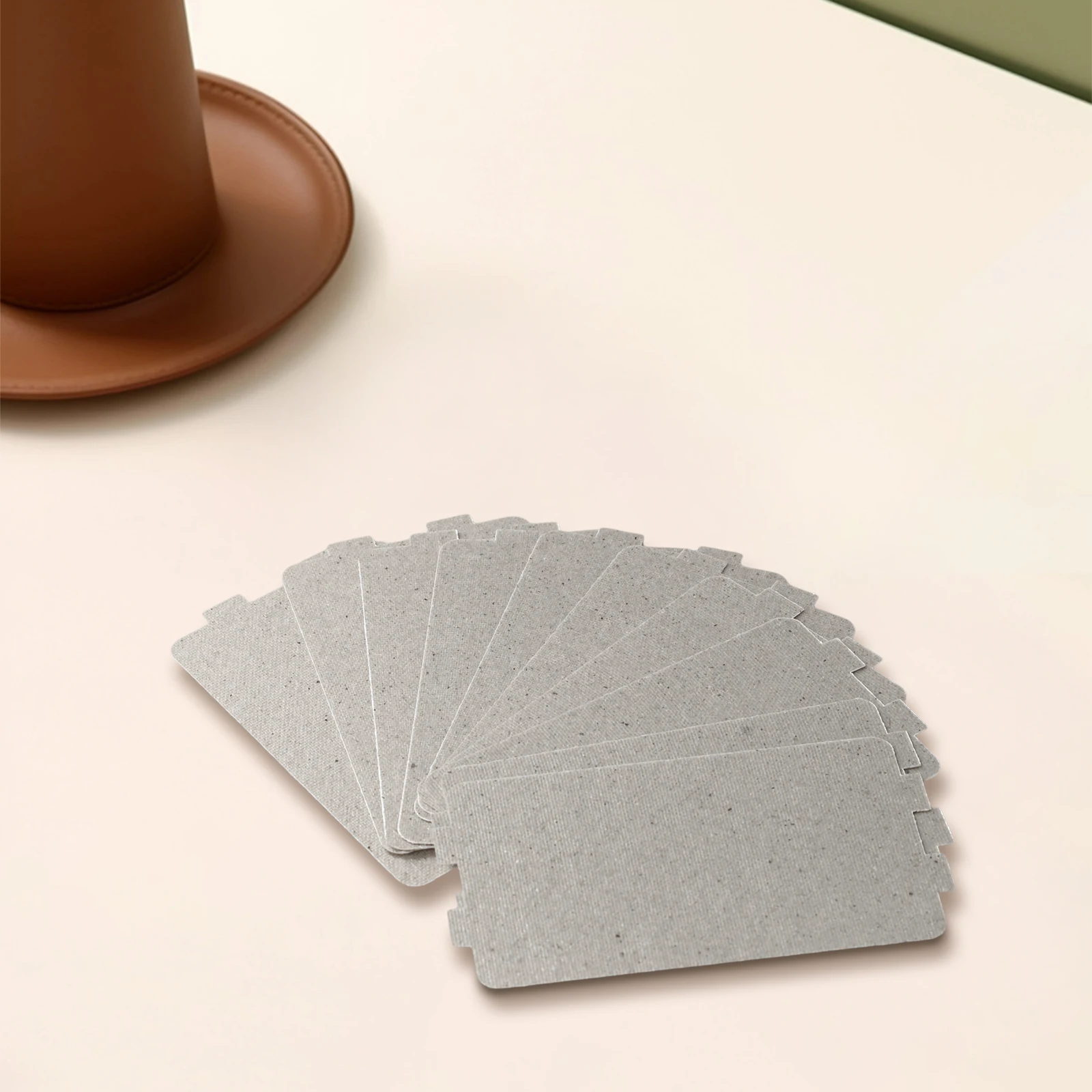 10pcs Microwave Oven Mica Sheet Wave Guide Waveguide Cover Sheet Plates Mica Plate Kitchen Accessories