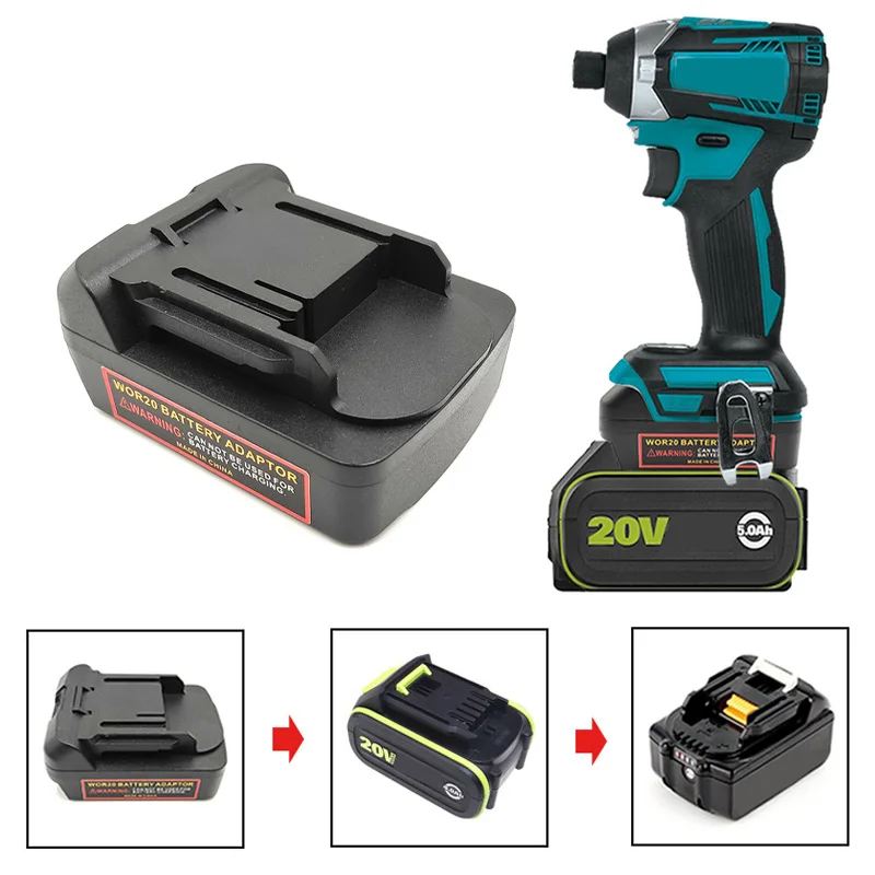Converter Battery Worx Drill Makita Replacement Battery Makita Drill