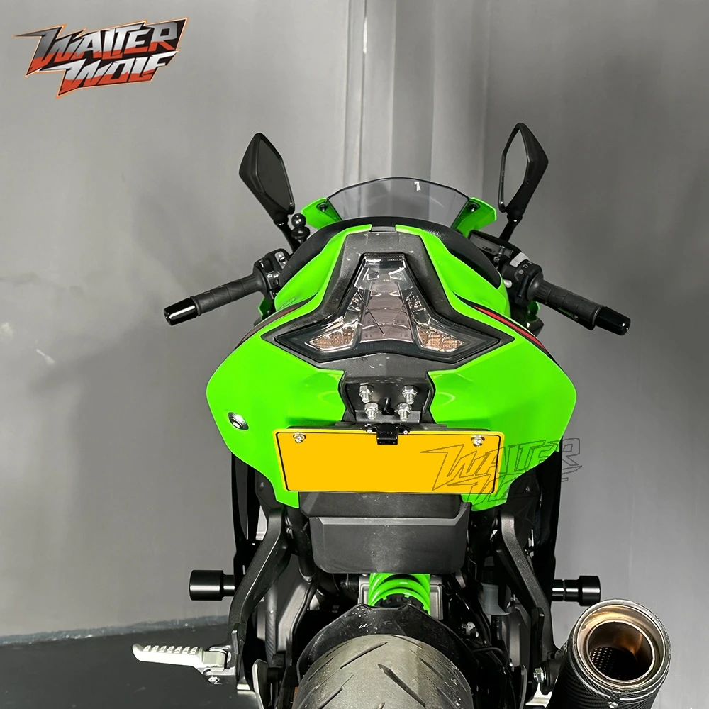   2025年プレート　箱入 ZX4R ZX25R 折りたたみライセンス登録プレートブラケット