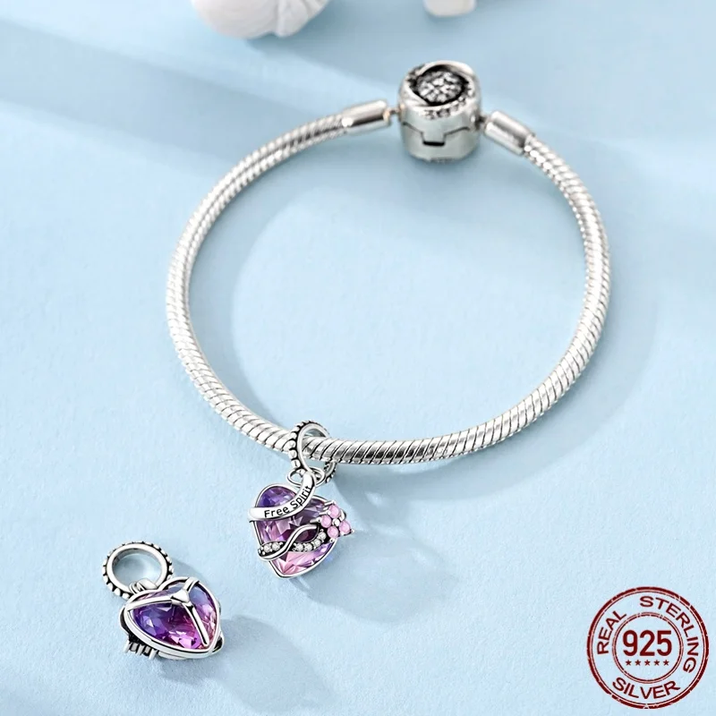 Neue 925 Silber Charms Perlen Original Früchte Wahrzeichen Gebäude Anhänger Fit Frau Schmuck Geschenke Für Armband DIY Machen – Detail 3