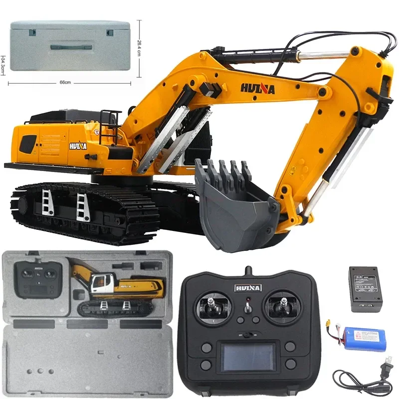 Huina-New-Product-1599-24-Channel-Alloy-Engineering-Vehicle-Remote ...