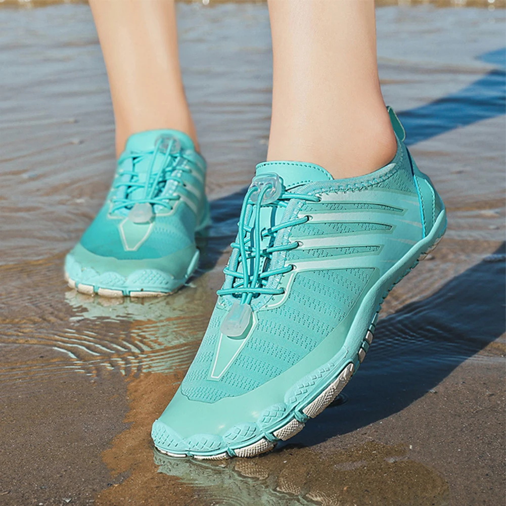 Unisex Quick-Drying Beach Water Shoes Swimming Slippers Seaside Barefoot Aqua Shoes Women Men Surfing Upstream Diving Sneakers
