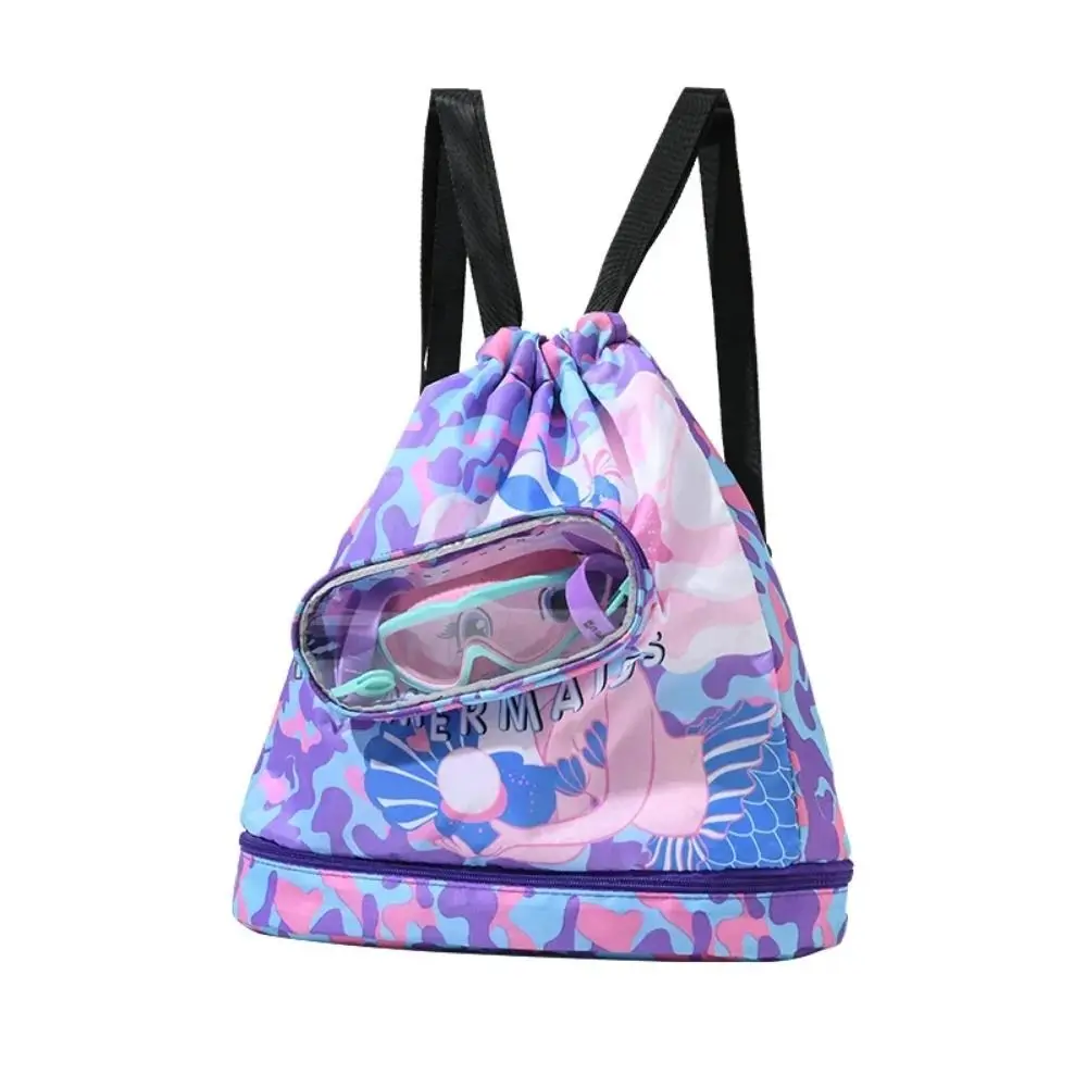 Swimming Bag Waterproof Children's for Beach with Shoe Compartment