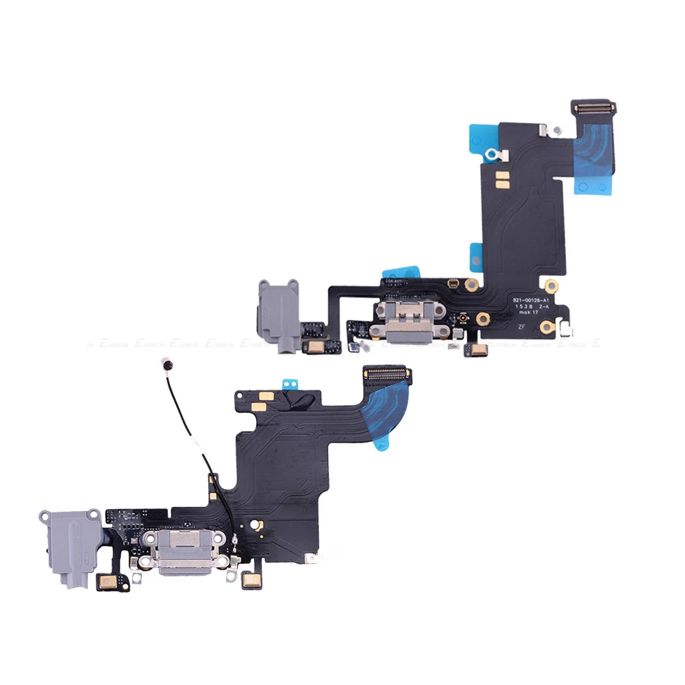 

Charging Flex Cable With MicroPhone For iPhone 6 6S Plus Charger Port Dock Connector HeadPhone Audio Jack RePlacement Part