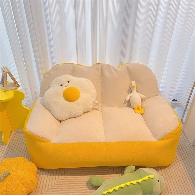 

Ленивые минималистичные диваны, современные дизайнерские удобные напольные диваны, белые диваны в скандинавском стиле для гостиной, украшение для гостиной