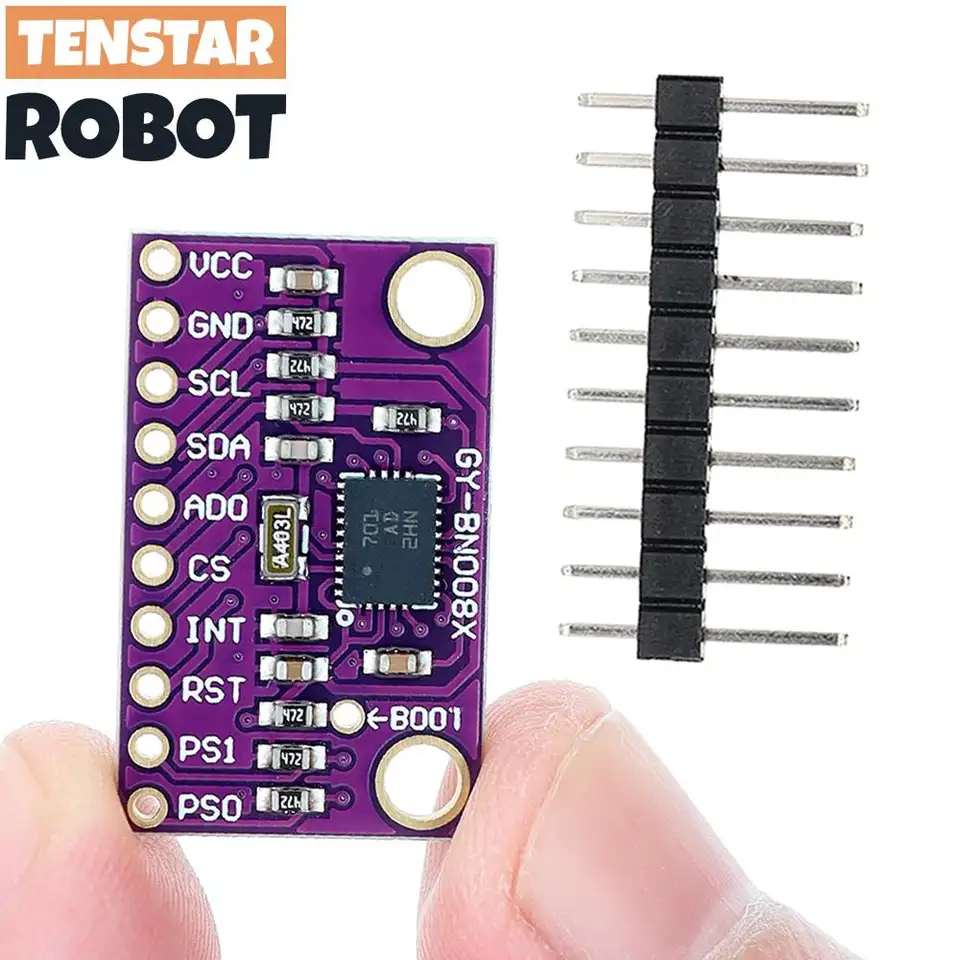 TENSTAR BNO085 AR VR IMU High Accuracy Nine-Axis 9DOF AHRS Sensor Module GY-BNO085 image 1