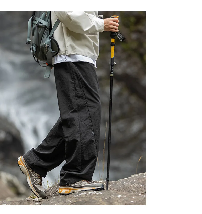 TFETTERS Brand Outdoors Men's Cargo Pants 2026 Spring Summer Outdoors Outing Casual Pants Man Watertight Baggy Riding Clothes