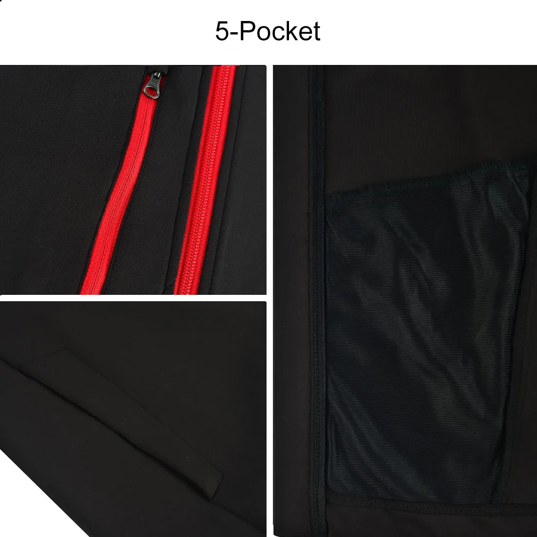 Men's Autumn Winter Golf Clothing Waterproof Golf Windbreaker Warm Breathable Sports Jacket Full Zipper Training Coats