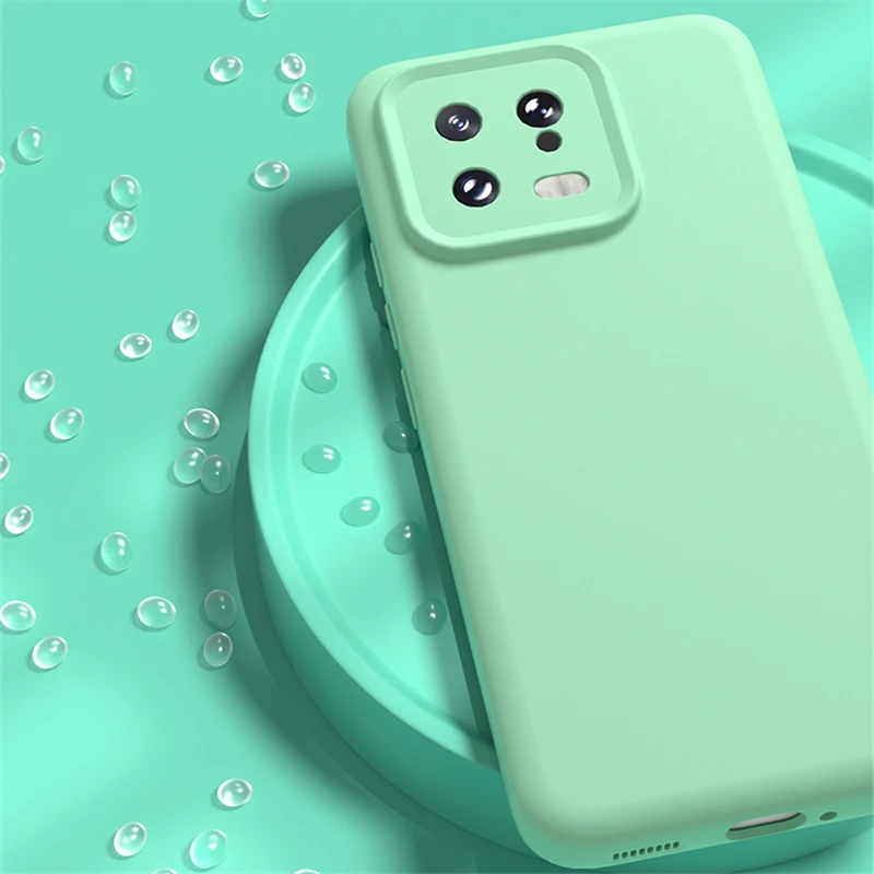 Wireless Charging Soft Liquid Silicone Magnetic Phone Case - Slim Skin Protection Cover