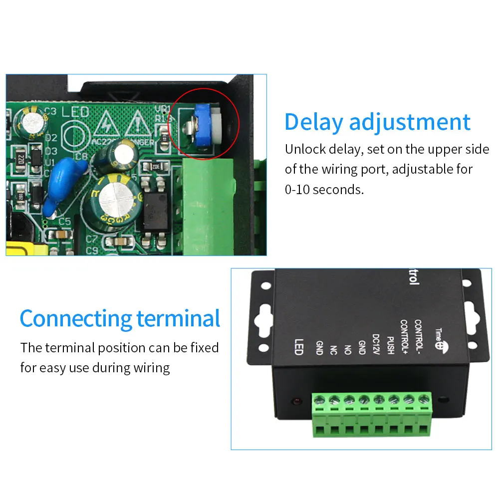 DC 12V Door Access Control system Switch Power Supply 3A 5A AC 110~240V for RFID Fingerprint Access Control Machine Device access control power supply