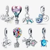 2024 New in Hot Sale Original Charm Beads Fit Brand Bracelet For Women 925 Silver Glow Discoloration Pendant Bead Jewelry Gift 1