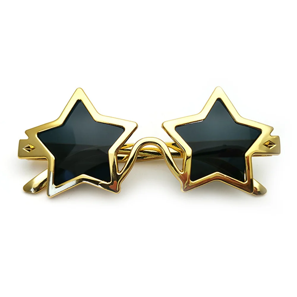Punk Style Pentagram Party Sunglasses with UV400 Protection