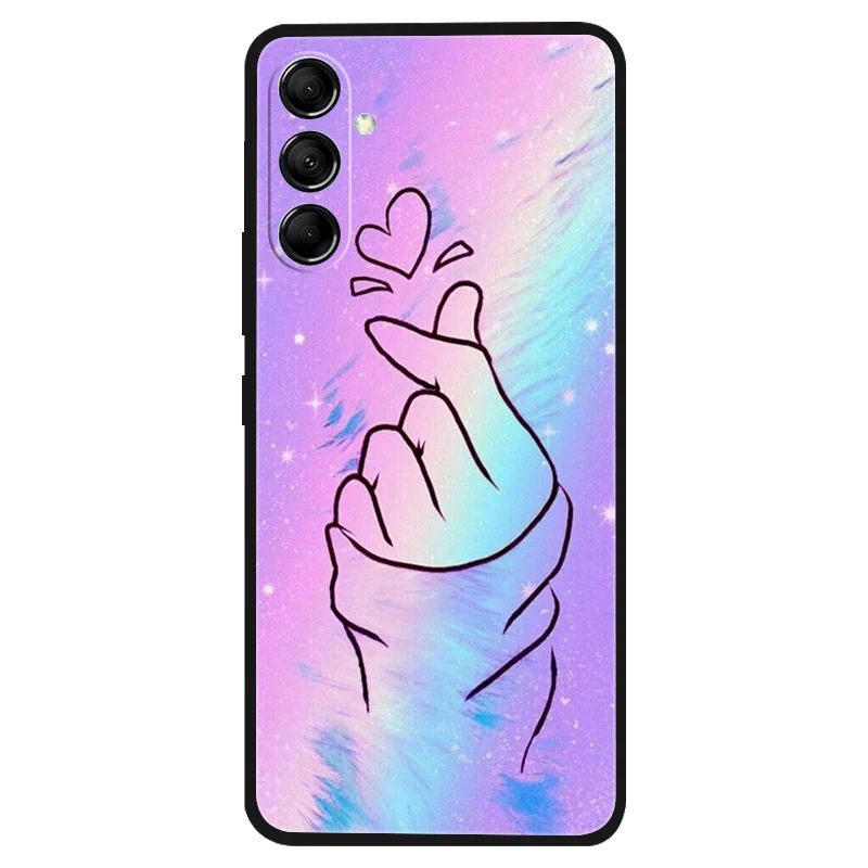 Luxury Silicone Space Soft Bumper Phone Case - Fashionable TPU Protective Cover