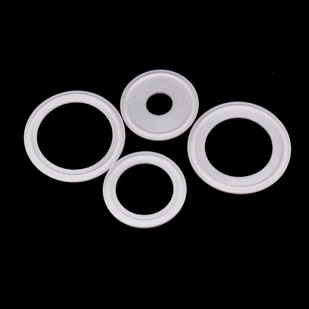 PTFE 트라이 클램프, 위생 실리콘 씰링 개스킷 스트립 링, 디옵터 페룰용 홈브루, 0.5 &1.5& 2 & - 4&