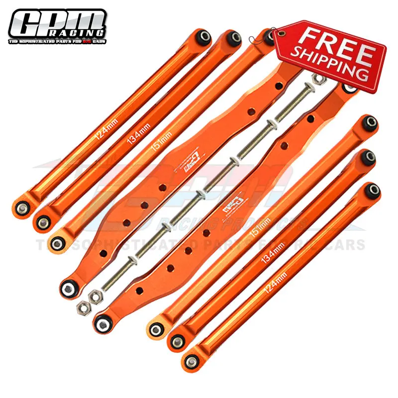 MANGRY 2pcs Collegamento Dello Sterzo Asta Di Collegamento For Axial RBX10 AXI03005 1/10 RC Crawler Auto Parti Di Aggiornamento (Color : Silver - Foto 8