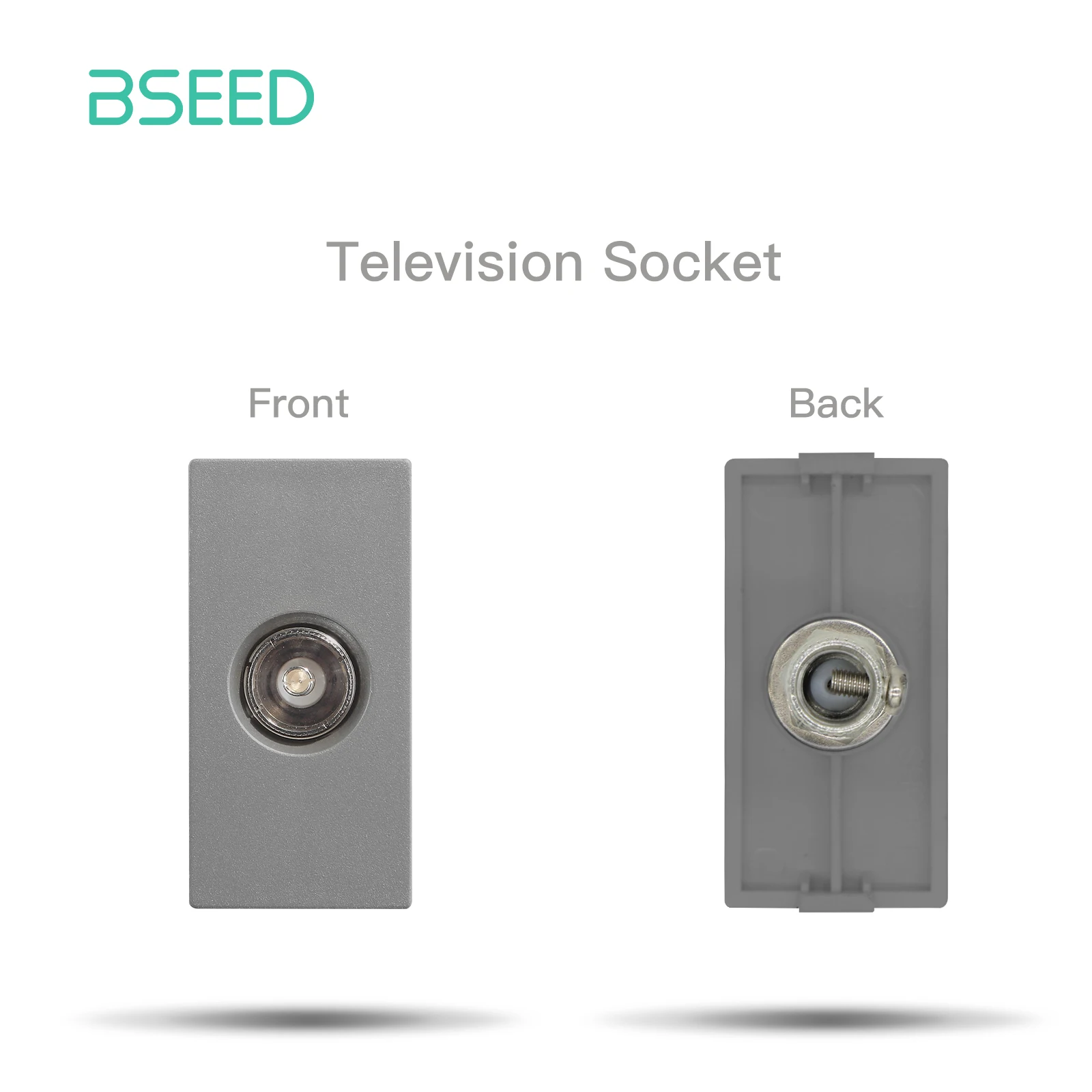 TV Socket Gray