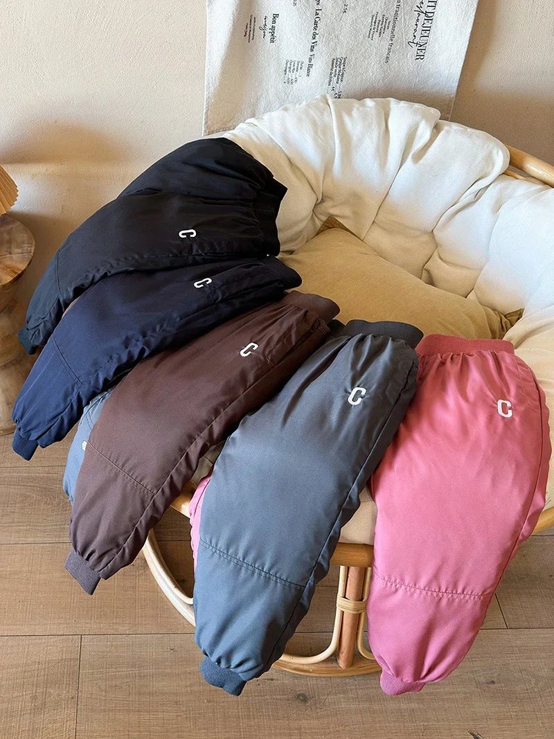 Waterproof Down Pants for Kids Winter Outdoor