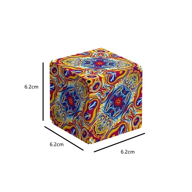 Magic Infinite Cosmic Cube Shasibo Cubes Magnetic Changeable Cubes AntiStres Flip Cubic Puzzle Toys anti stress toys fidget toys magic puzzle cube puzzle toys puzzle cube mini fingertip toy