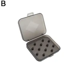Transparent Earphone Silicone Protective Case with Memory Foam Lining (B)
