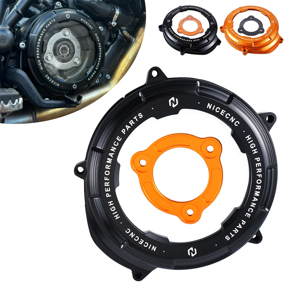 

Прозрачная крышка сцепления двигателя мотоцикла для KTM 1050 1090 1190 Adventure 1290 Super Adventure R/S/T 2017-2023 2022 2021 2020 2019