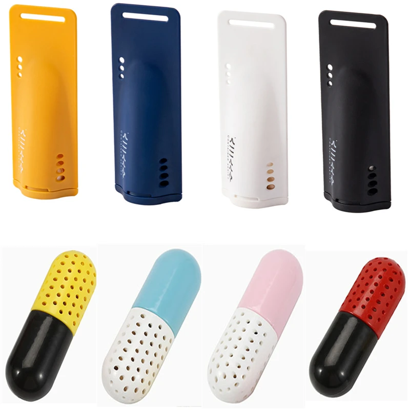 Shoes Closets Smell Remover Steriliser Odor Germs Capsule Household Moisture Absorbers Eliminate Sweat Odor Absorber 2Pcs moisture absorber