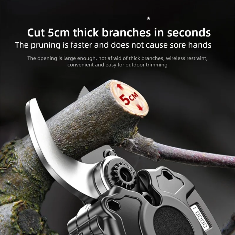 Lithium Battery Pruning Shears 3