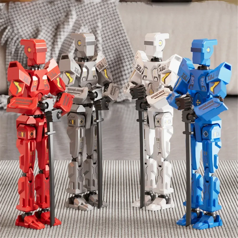 Mecha Titan 13 Action Figures T13 Figure Multi-Jointed Movable Lucky 13 Action Figure Nova Dummy anime figure toy,action figure toy,miniature figurines