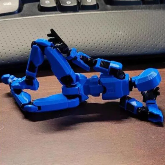 3Dプリンター製　アクションフィギュア まとめ売り 8体セット UV硬化インクジェット方式小型フルカラー3Dプリンタ『3DUJ-2207