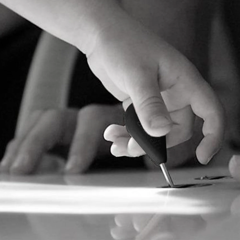 Stainless Steel Surf Board Fin Key Wrench with 6 Screws Tool for FCS Longboard Wrench with Fin Key Screws Kits