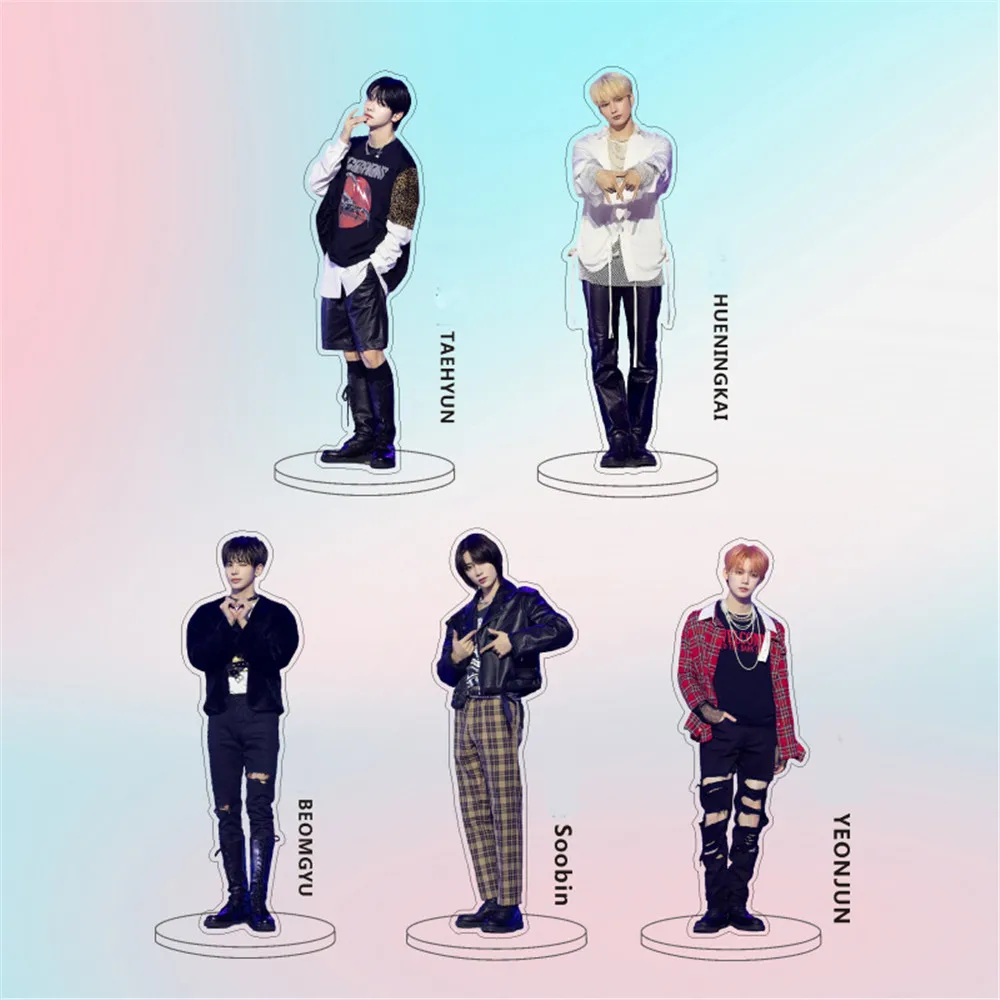 

15cm KPOP SOOBIN YEONJUN BEOMGYU TAEHYUN HUENINGKA Acrylic Stand Figure Desktop Transparent Model Gift Fans Collection