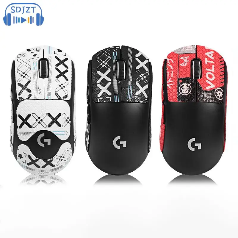 Mouse Grip Tape Skate Handmade Sticker Antiscivolo Suck Sweat Per Logitech G Pro X Mouse Wireless Superlight